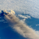 Illustration for article titled Alaskas spellbinding Pavlof volcano spewing ash, as seen from the ISS
